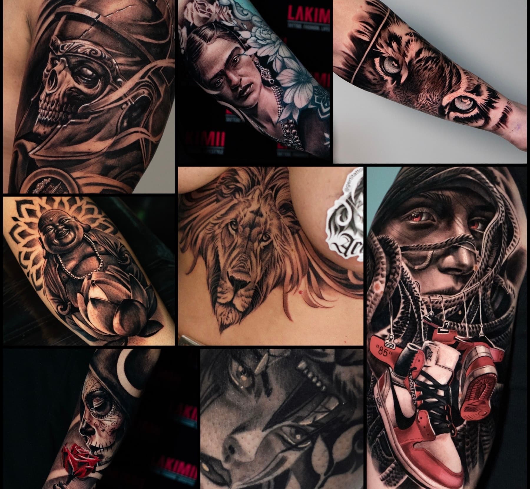Tattoo work by Gerti Gurra