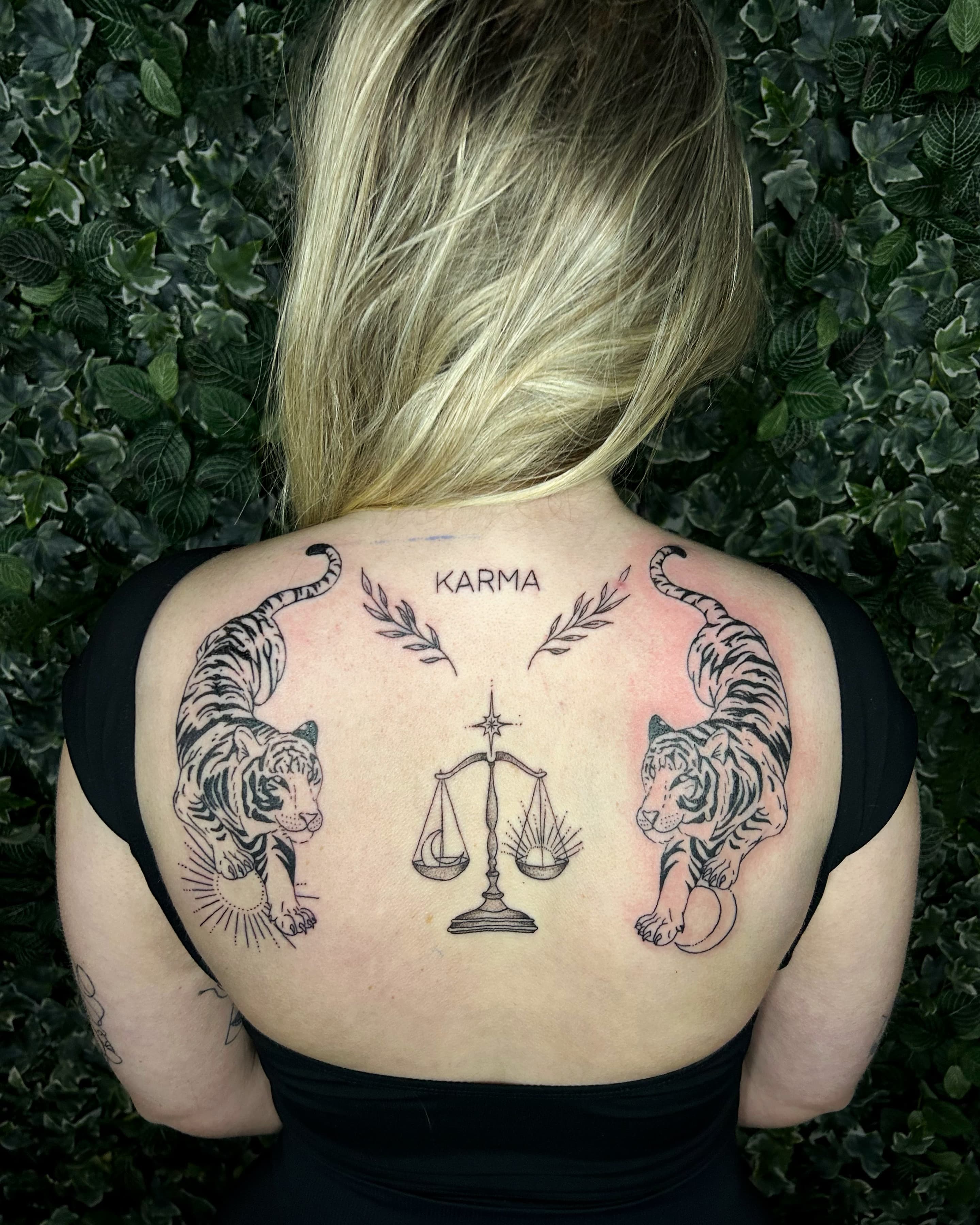 Tattoo work by Emma Morris