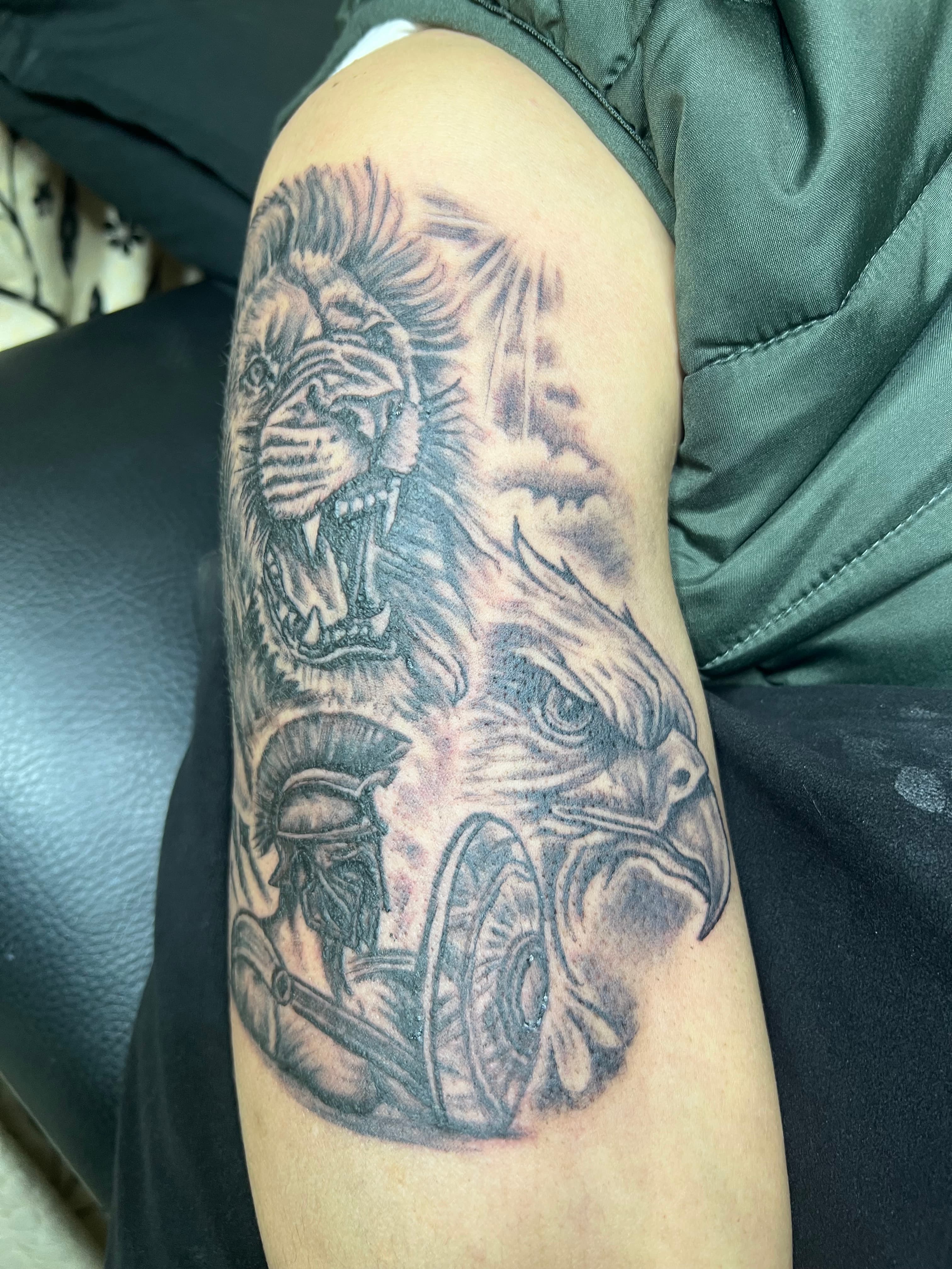 Tattoo work by Bendjama Antar zine el abidine