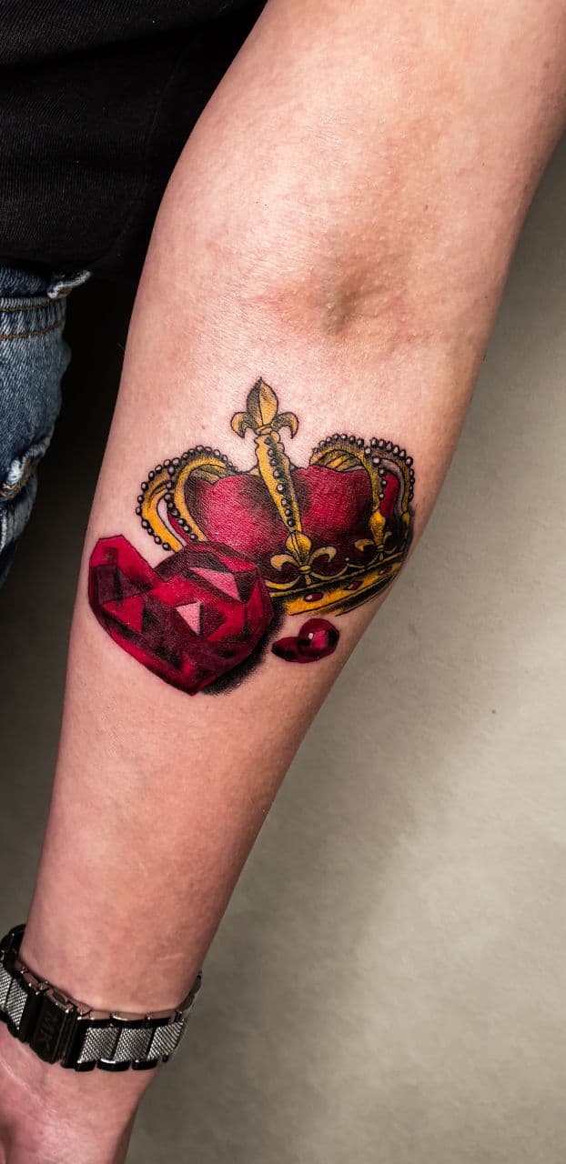 Tattoo work by