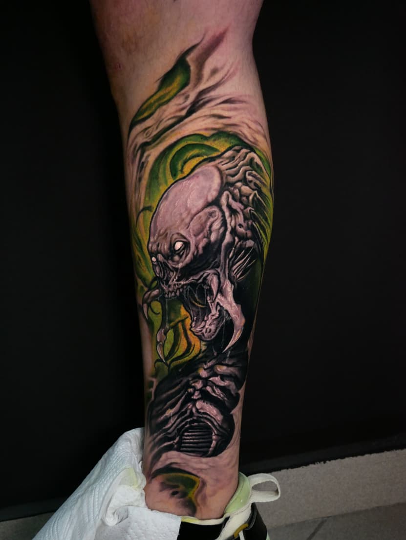 Tattoo work by Boris Ilisev