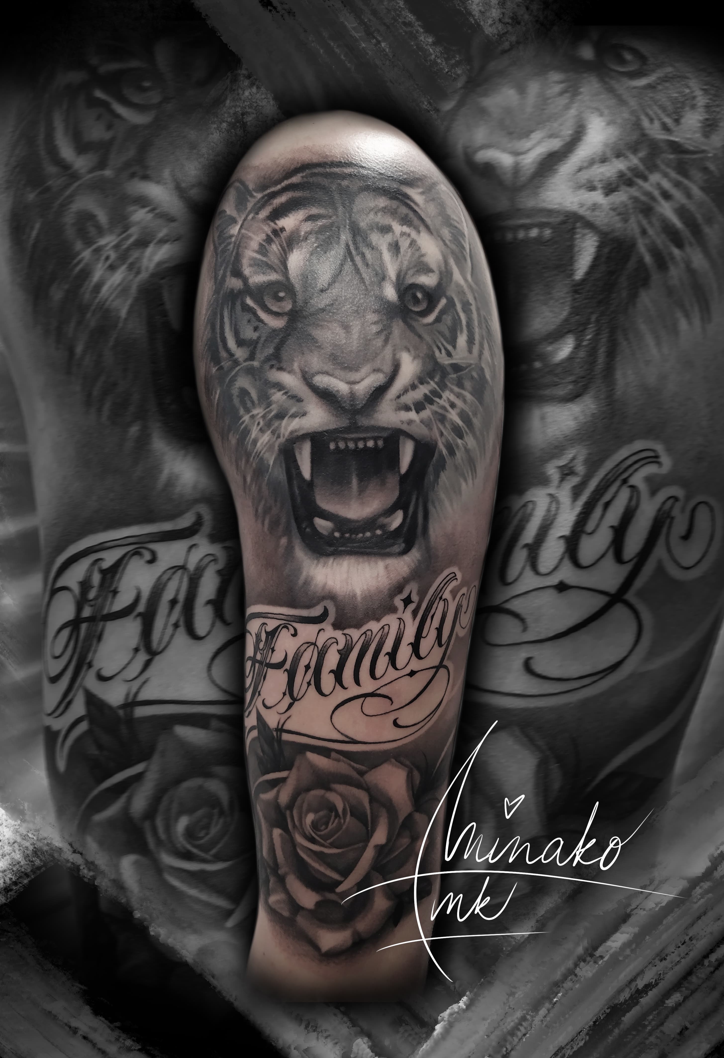 Tattoo work by Michaela Kučerová