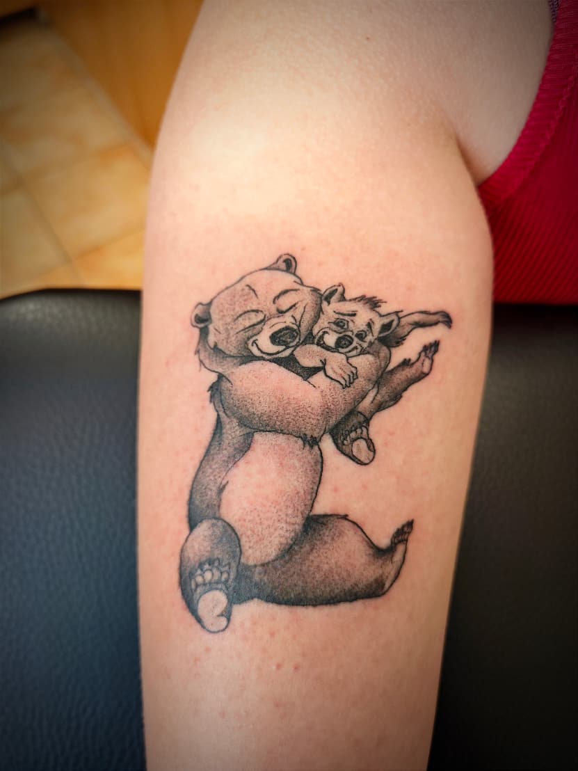Tattoo work by Sándor Sipos