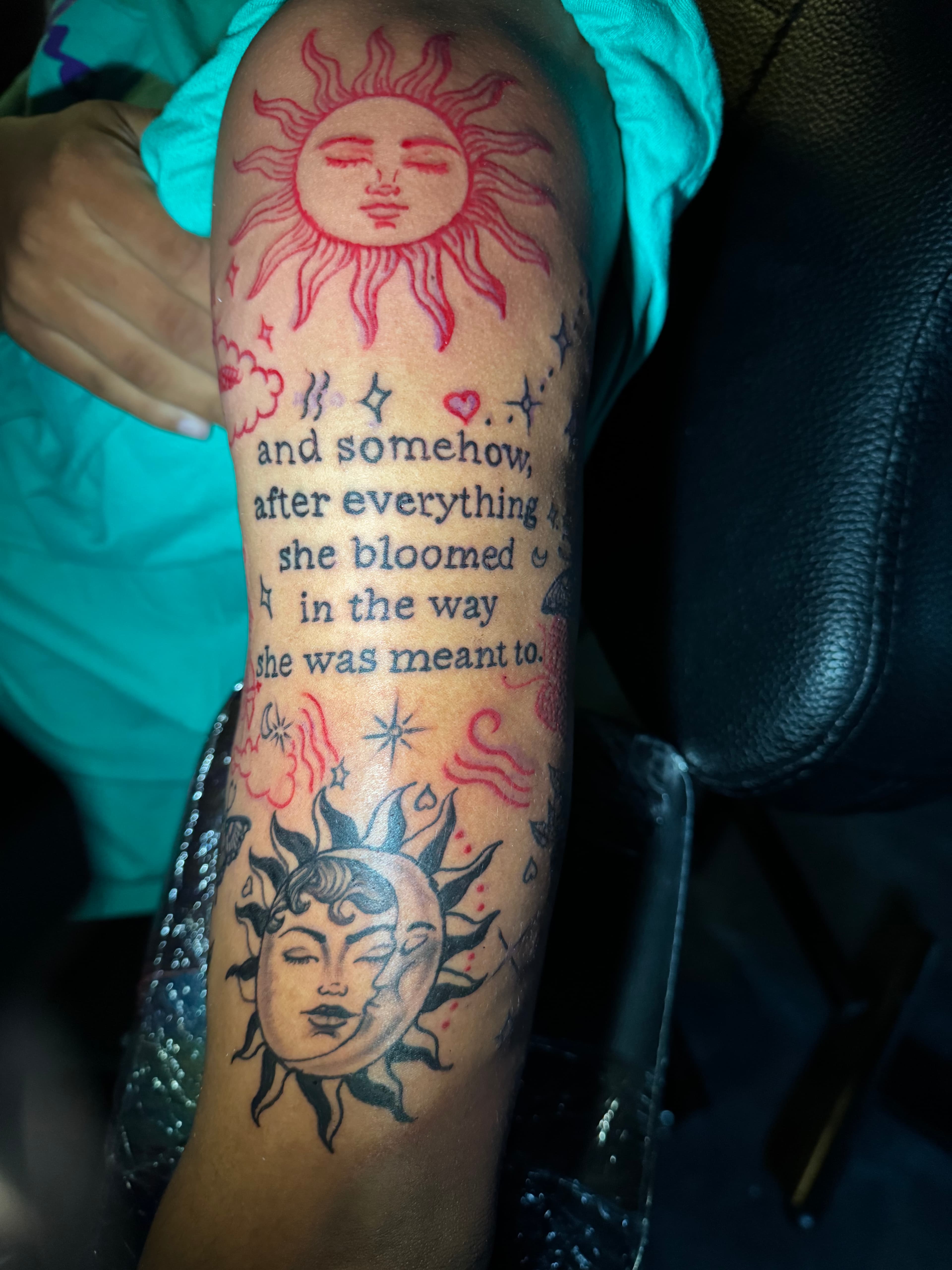 Tattoo work by