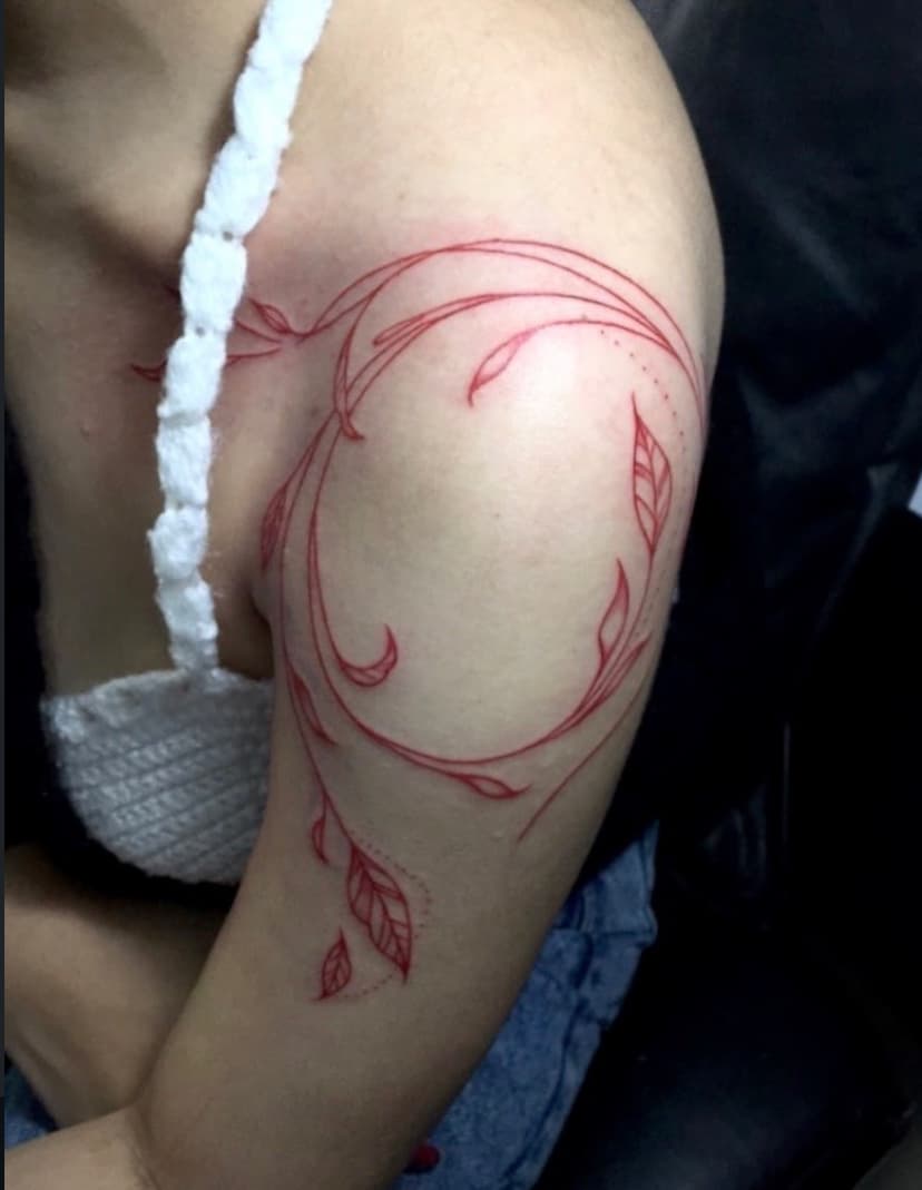 Tattoo work by