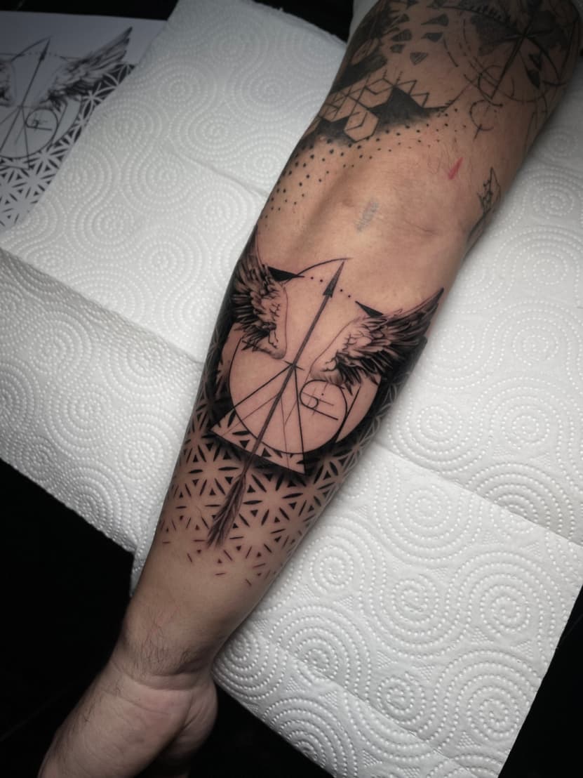 Tattoo work by Ekrem Selim Gulsu
