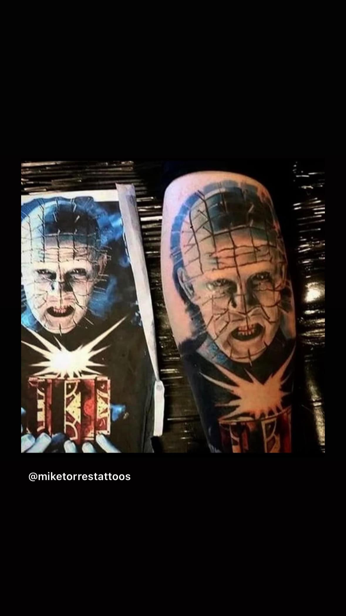 Tattoo work by