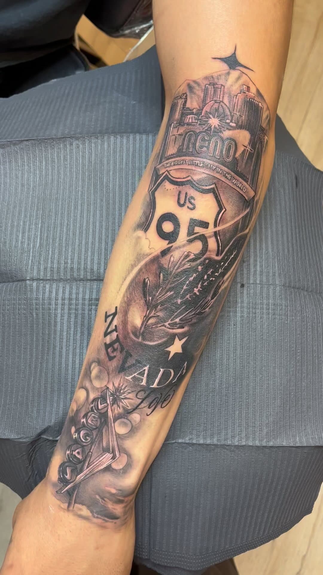 Tattoo work by Joshua Wynkoop