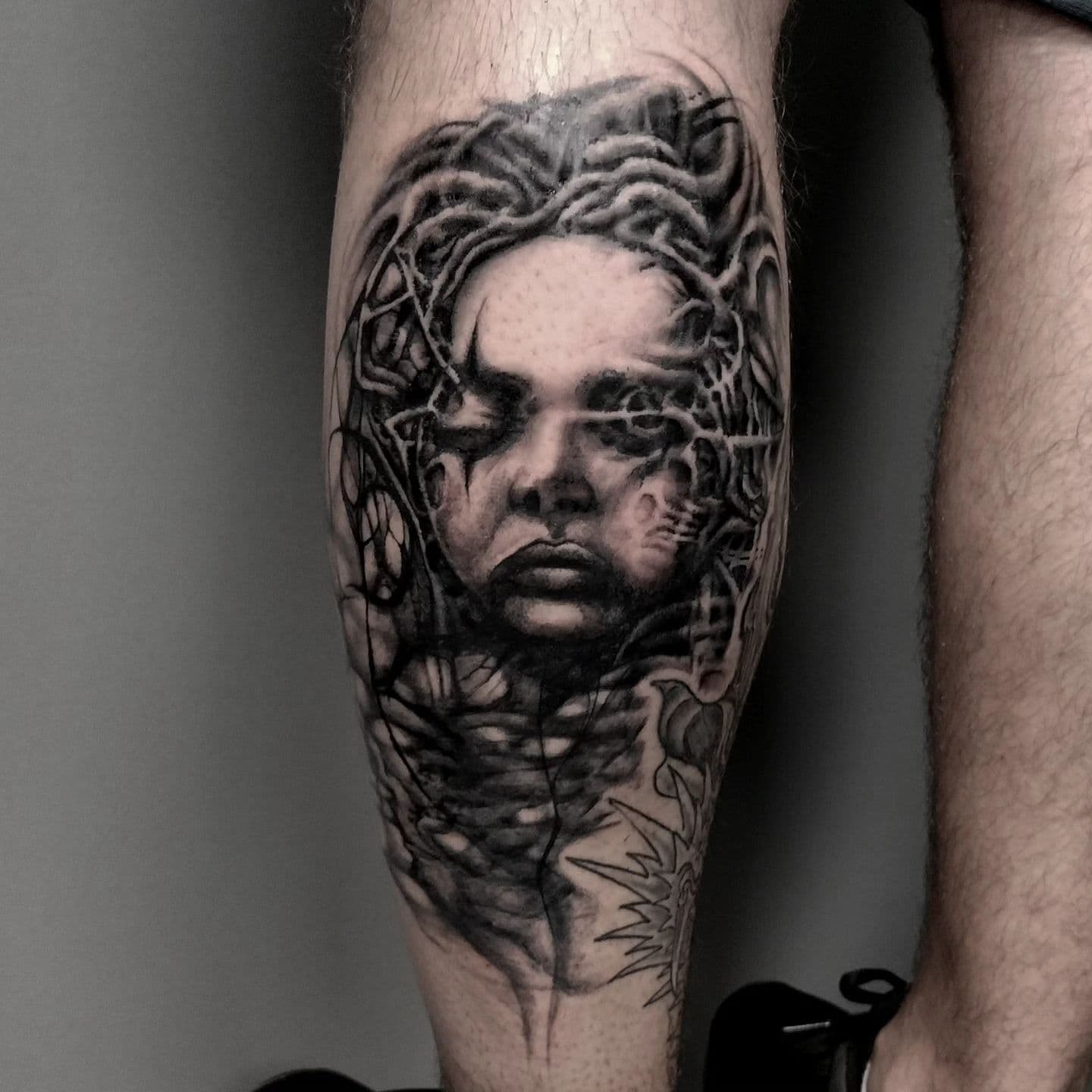 Tattoo work by Macarena Reyes Bustos