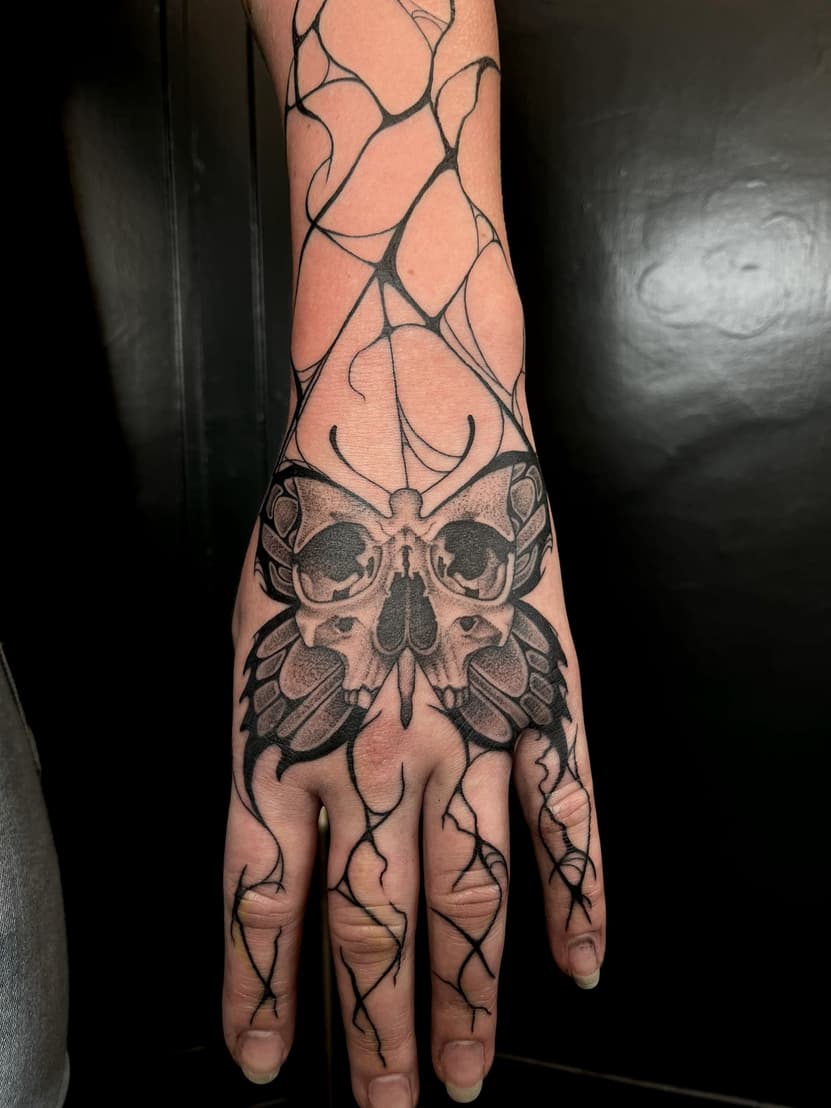 Tattoo work by Agnes Budka