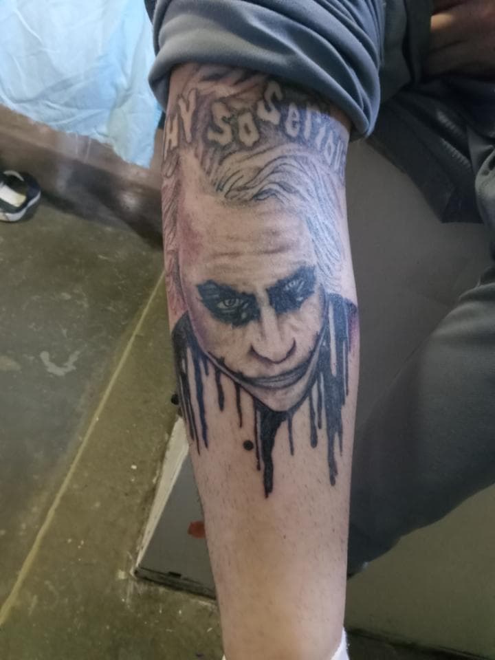 Tattoo work by
