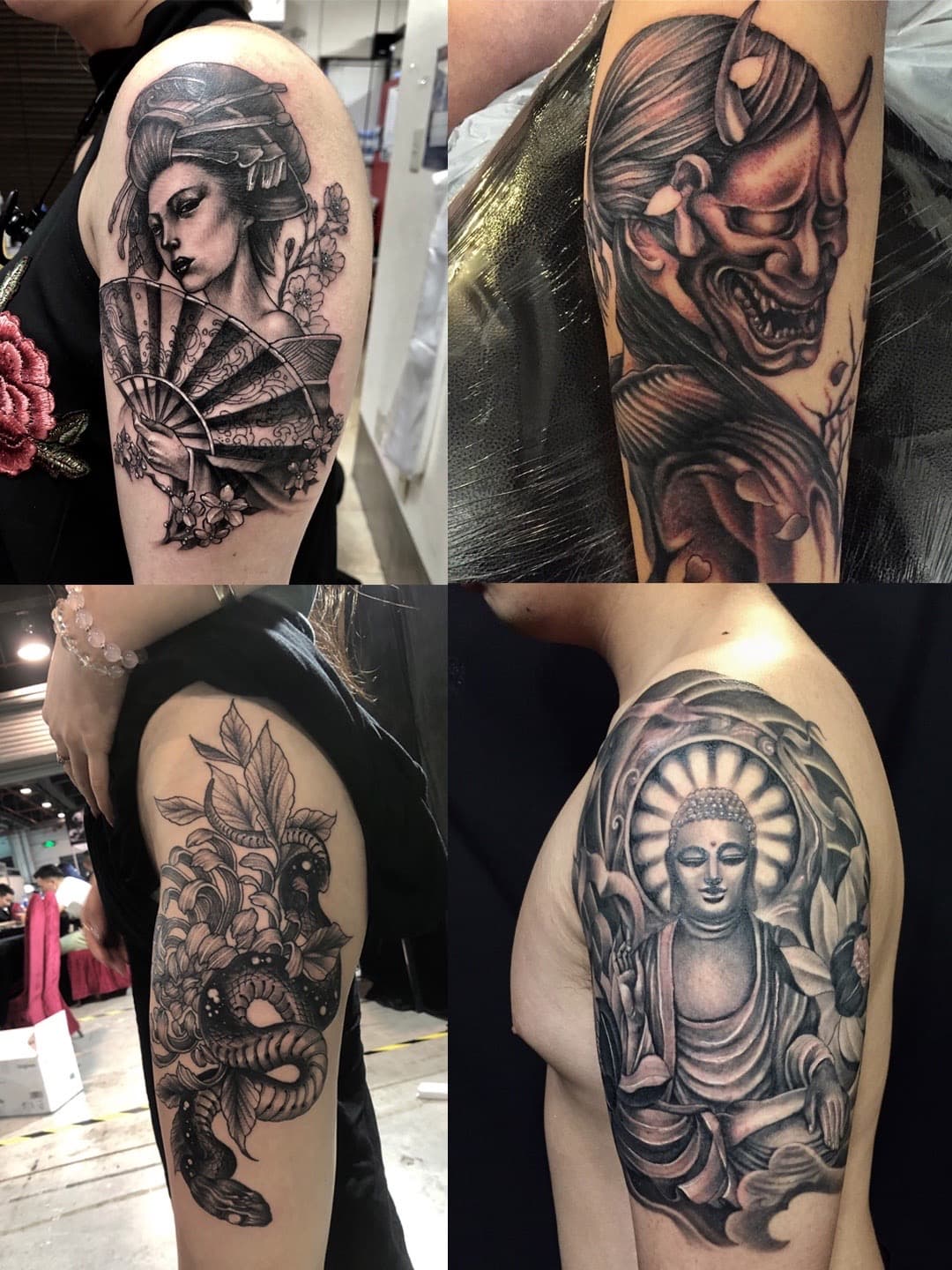 Tattoo work by lai kim