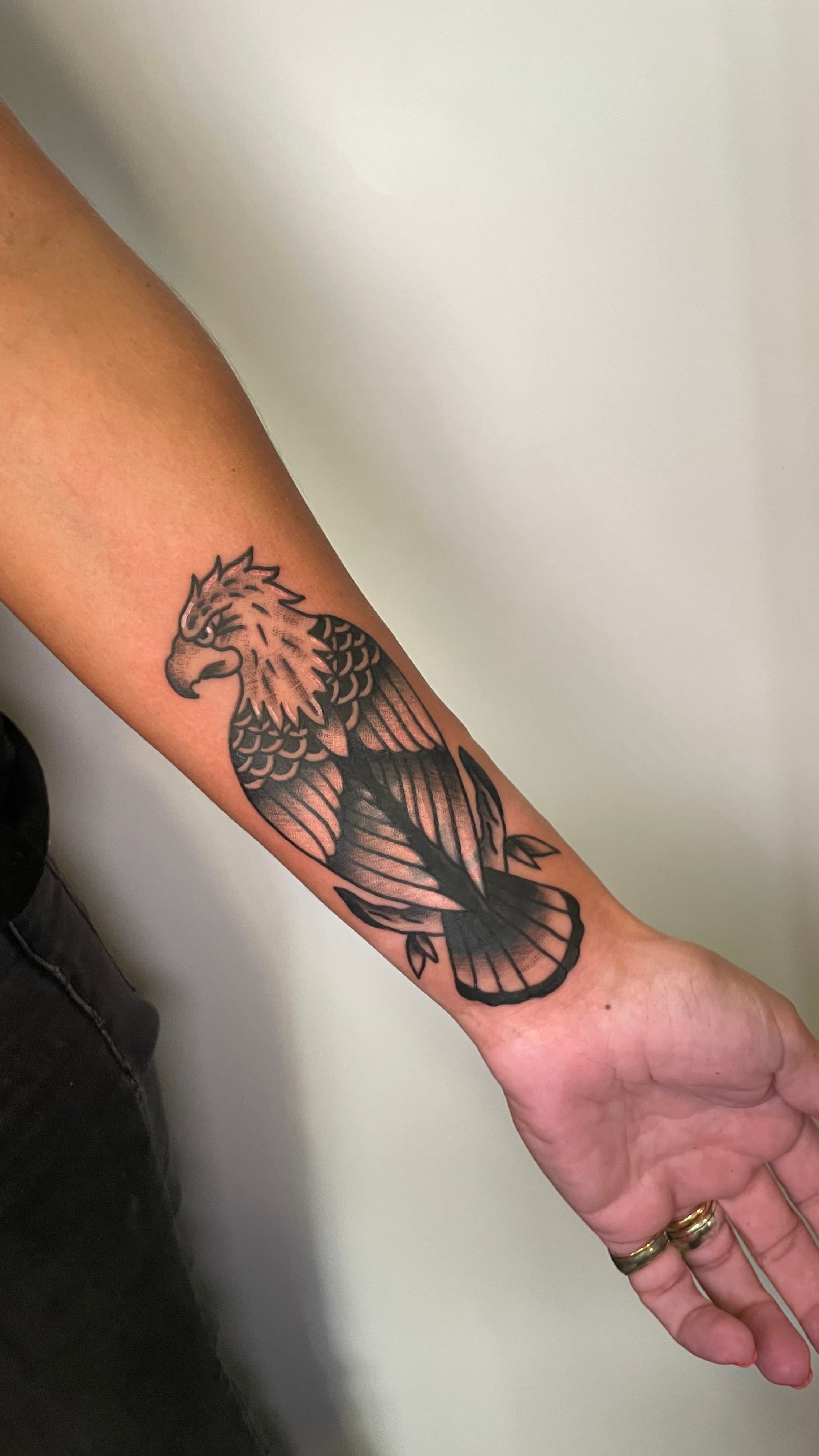 Tattoo work by