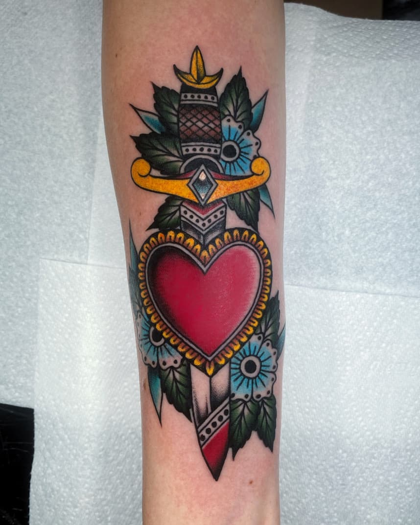 Tattoo work by Ivan Caballero