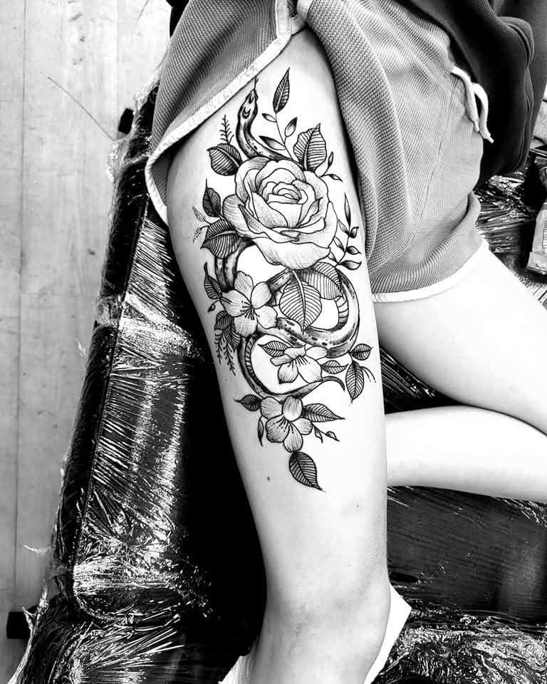 Tattoo work by Abigail Williams