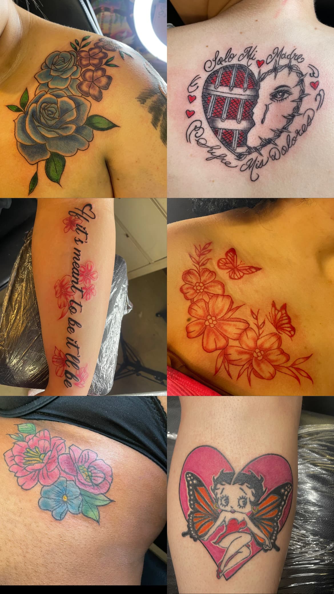 Tattoo work by