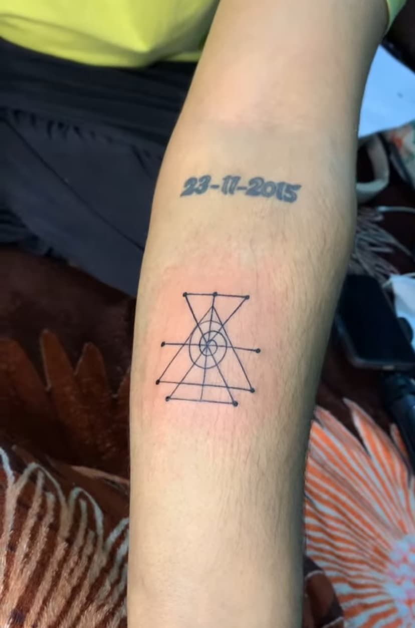 Tattoo work by Smile Verma