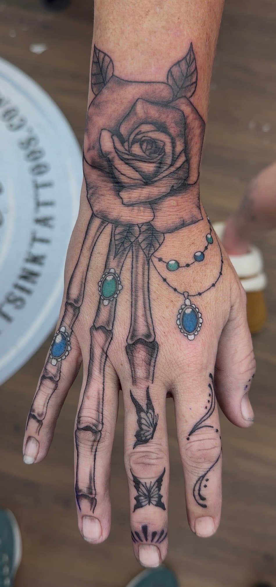 Tattoo work by Jeffrey Wolfe