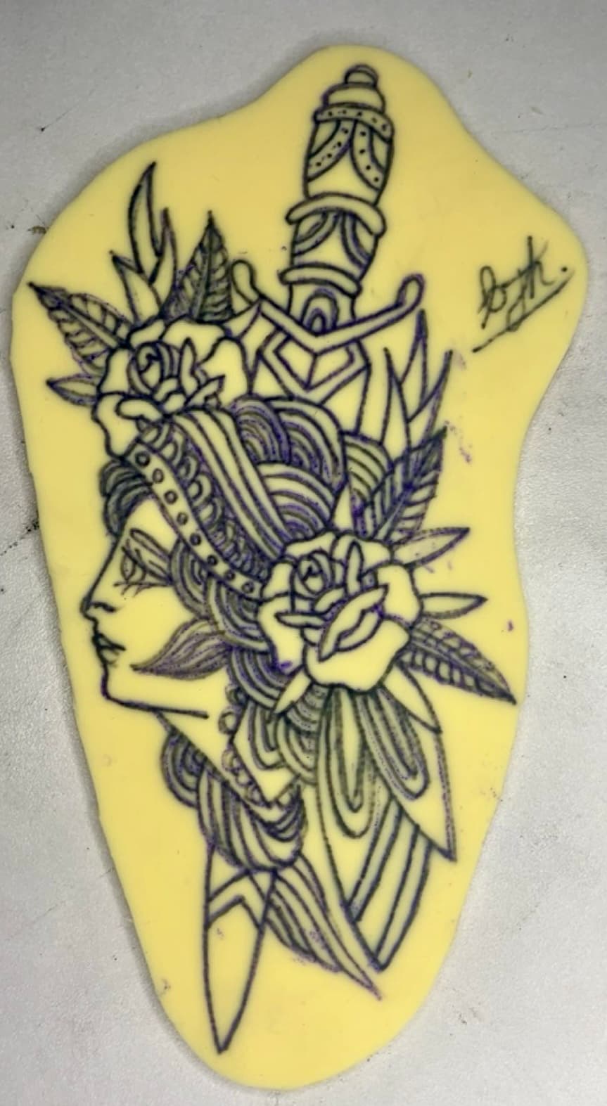 Tattoo work by Luca Hall