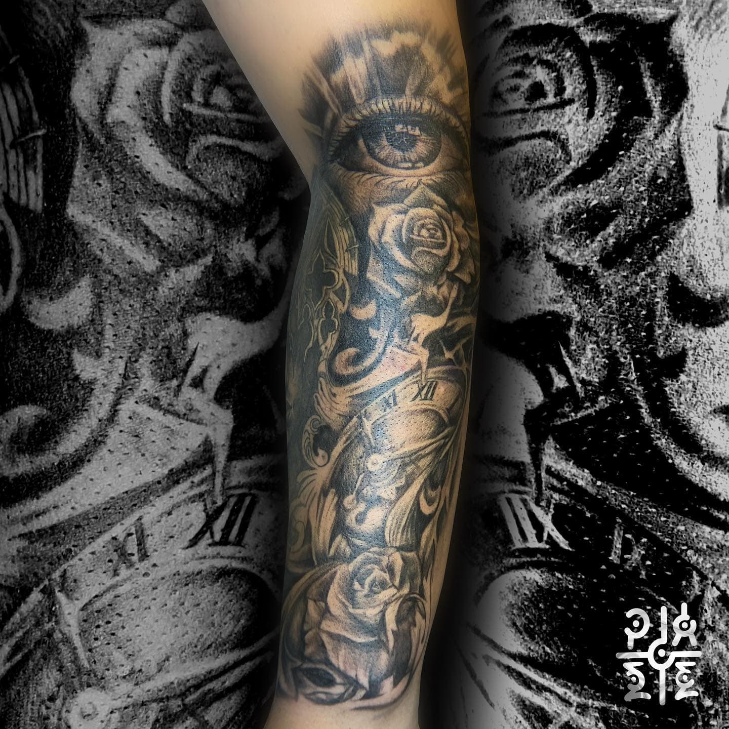 Tattoo work by Roman Soluk