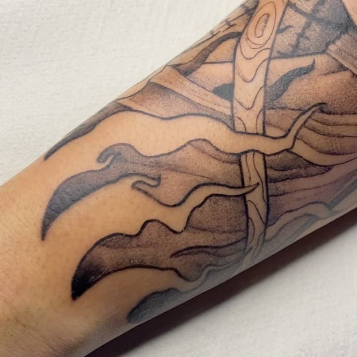 Tattoo work by Samuel López Segura