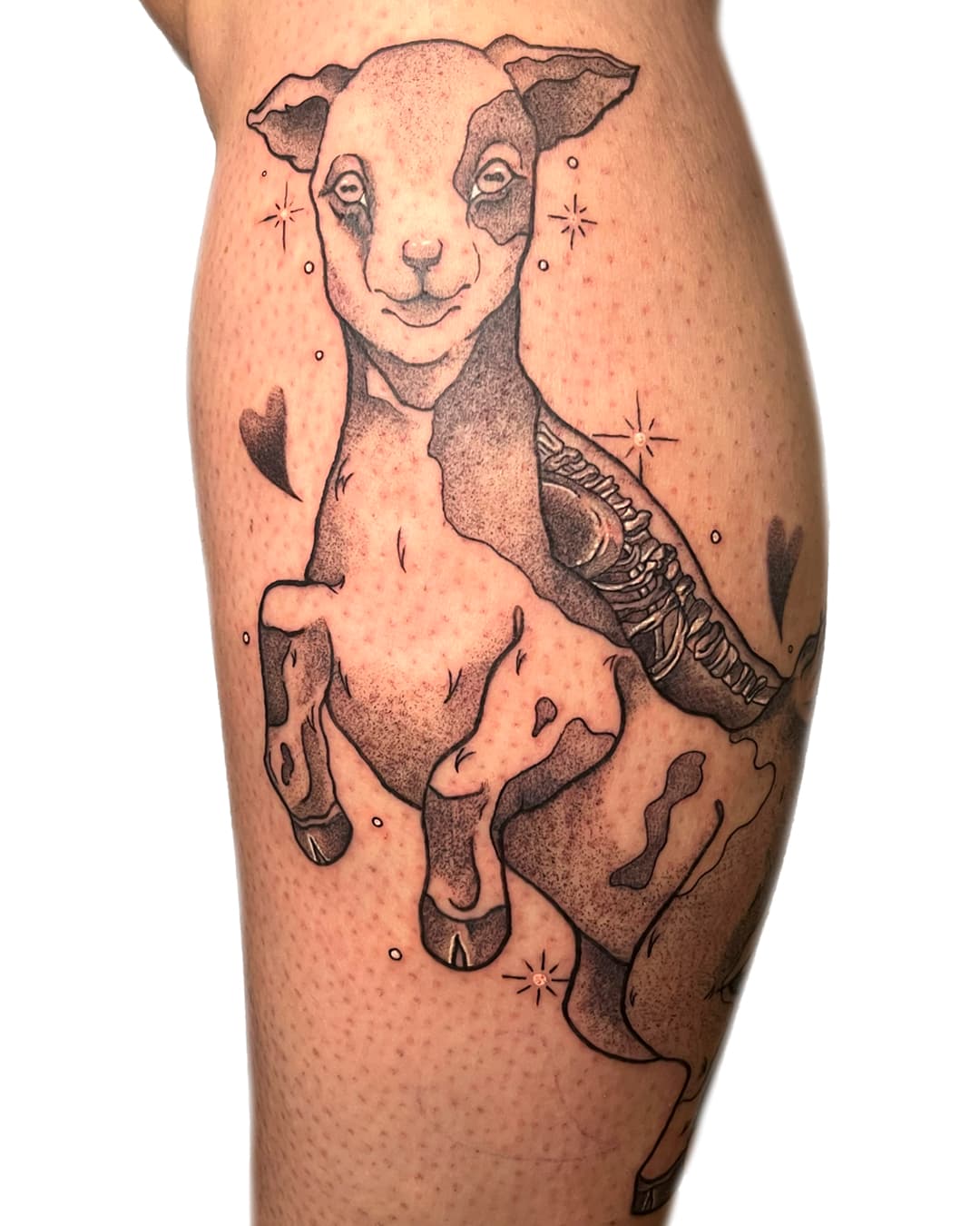 Tattoo work by Lydia Ríos Martínez