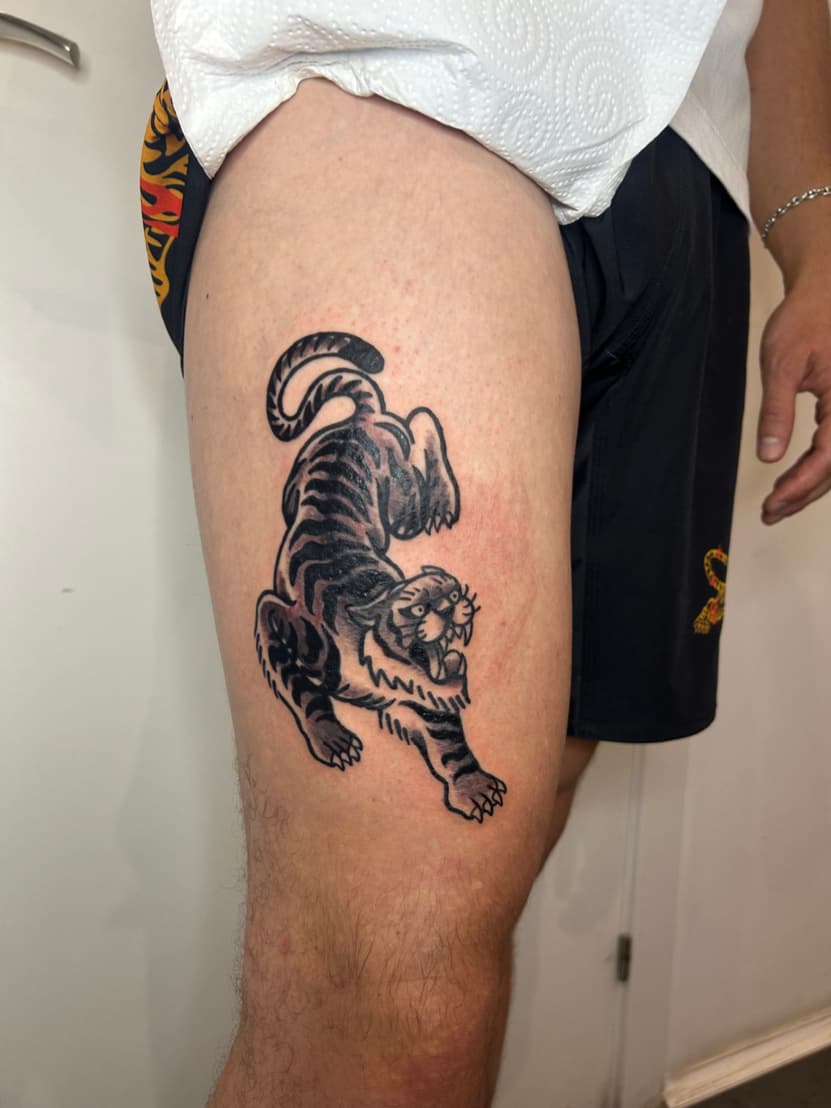 Tattoo work by Lucas Garcia