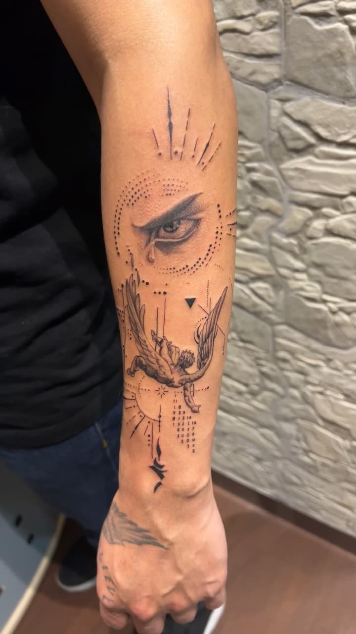 Tattoo work by Manuel Esis