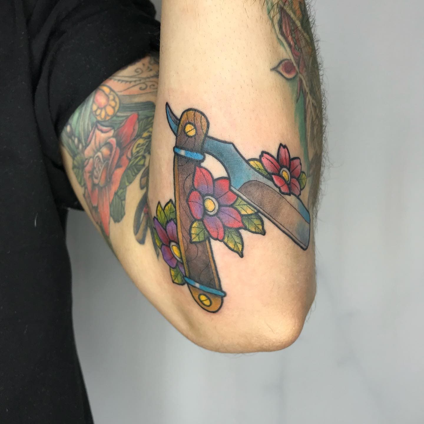 Tattoo work by Evghenii Rasenco