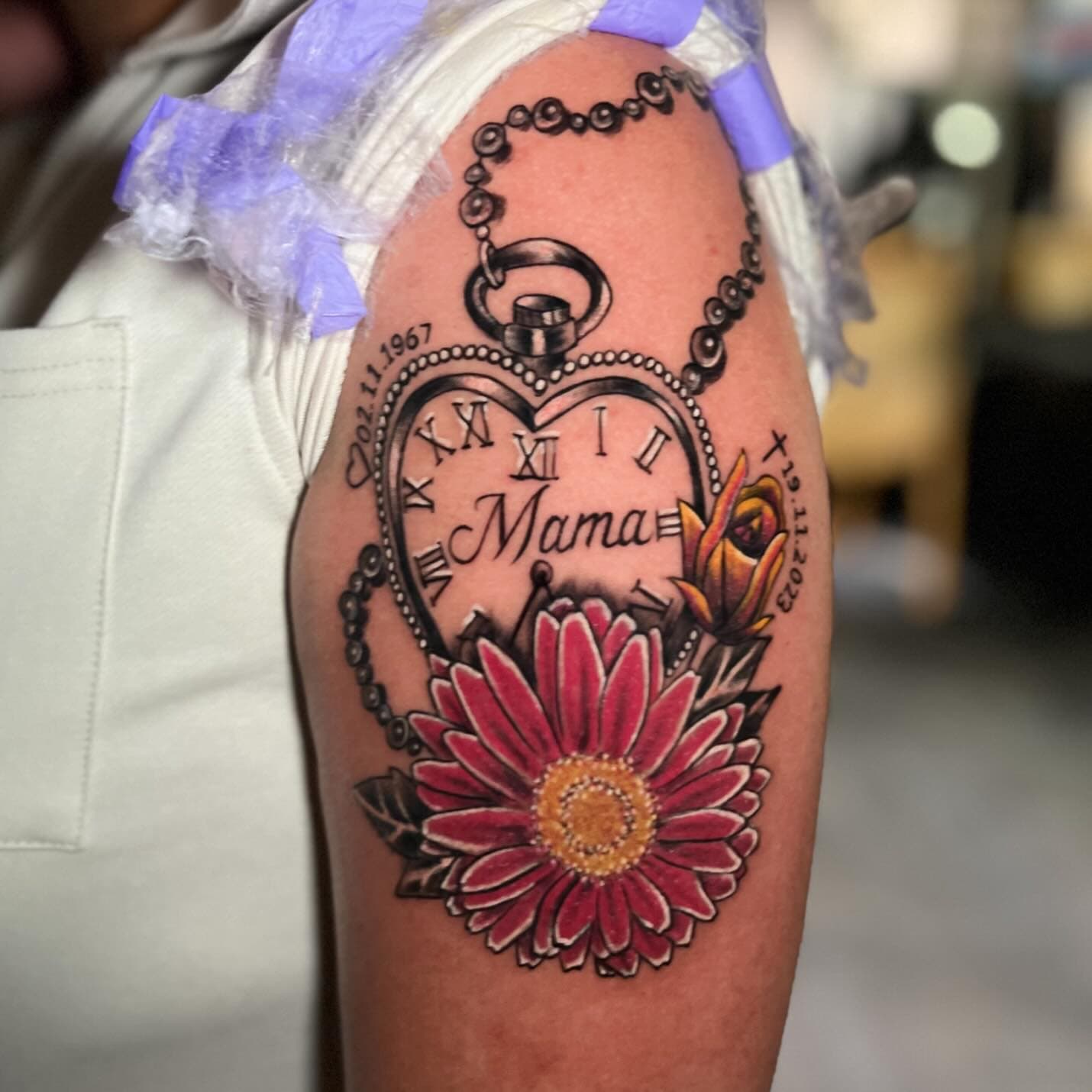 Tattoo work by Sophy Mc Cluskie
