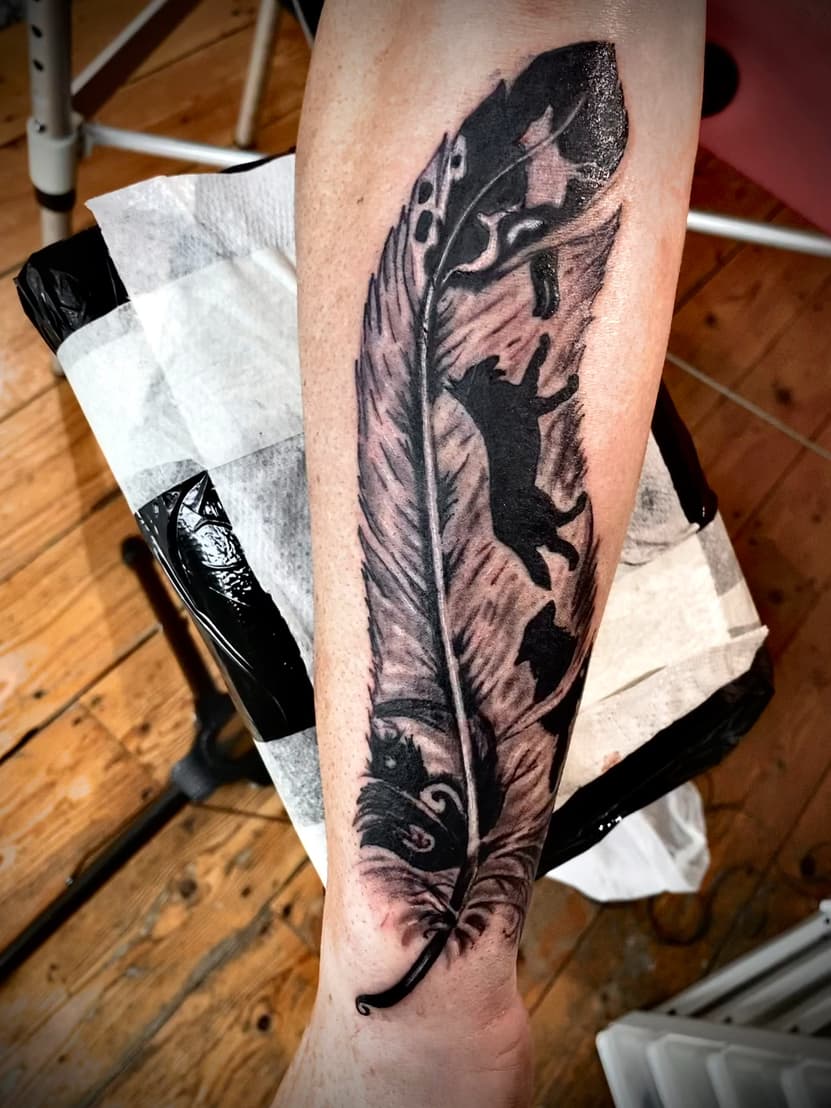 Tattoo work by Tsvetan Tasev