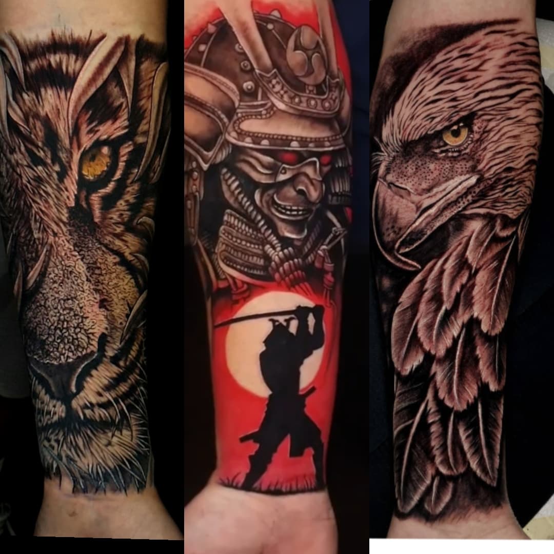 Tattoo work by Marcin Jurczyszyn