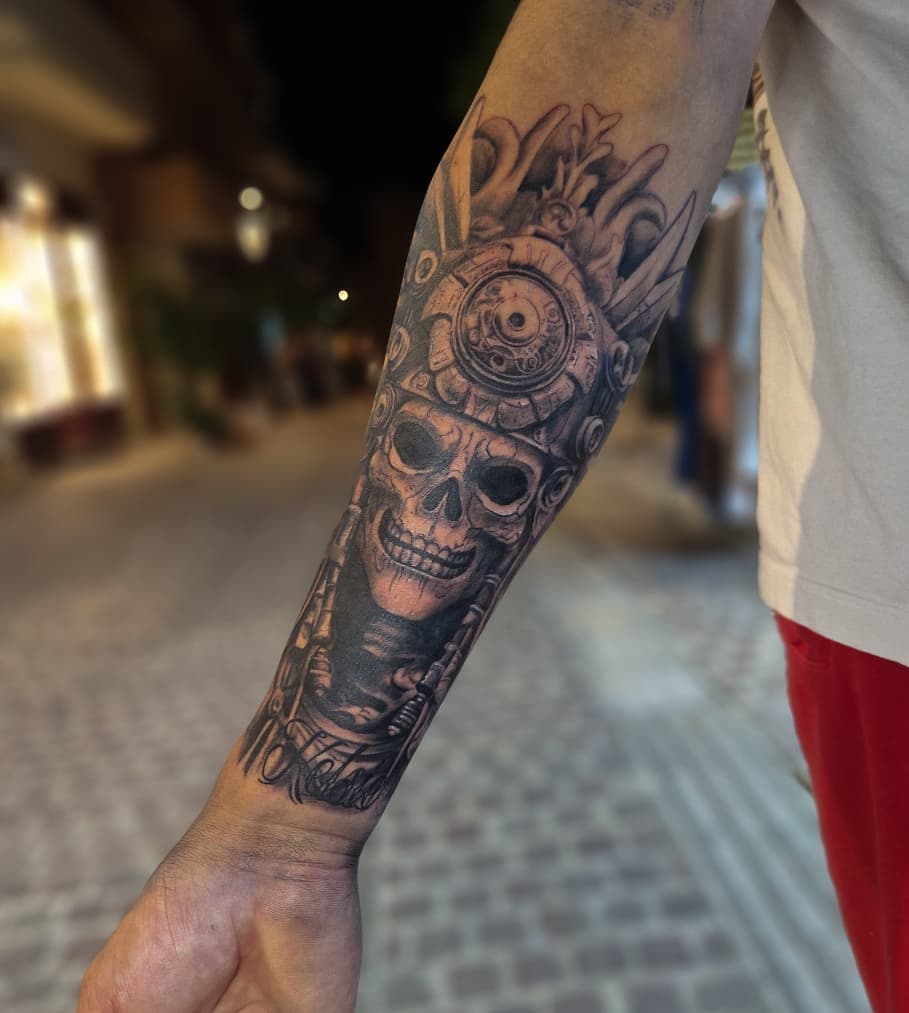 Tattoo work by Frantzeska Tsimpaki