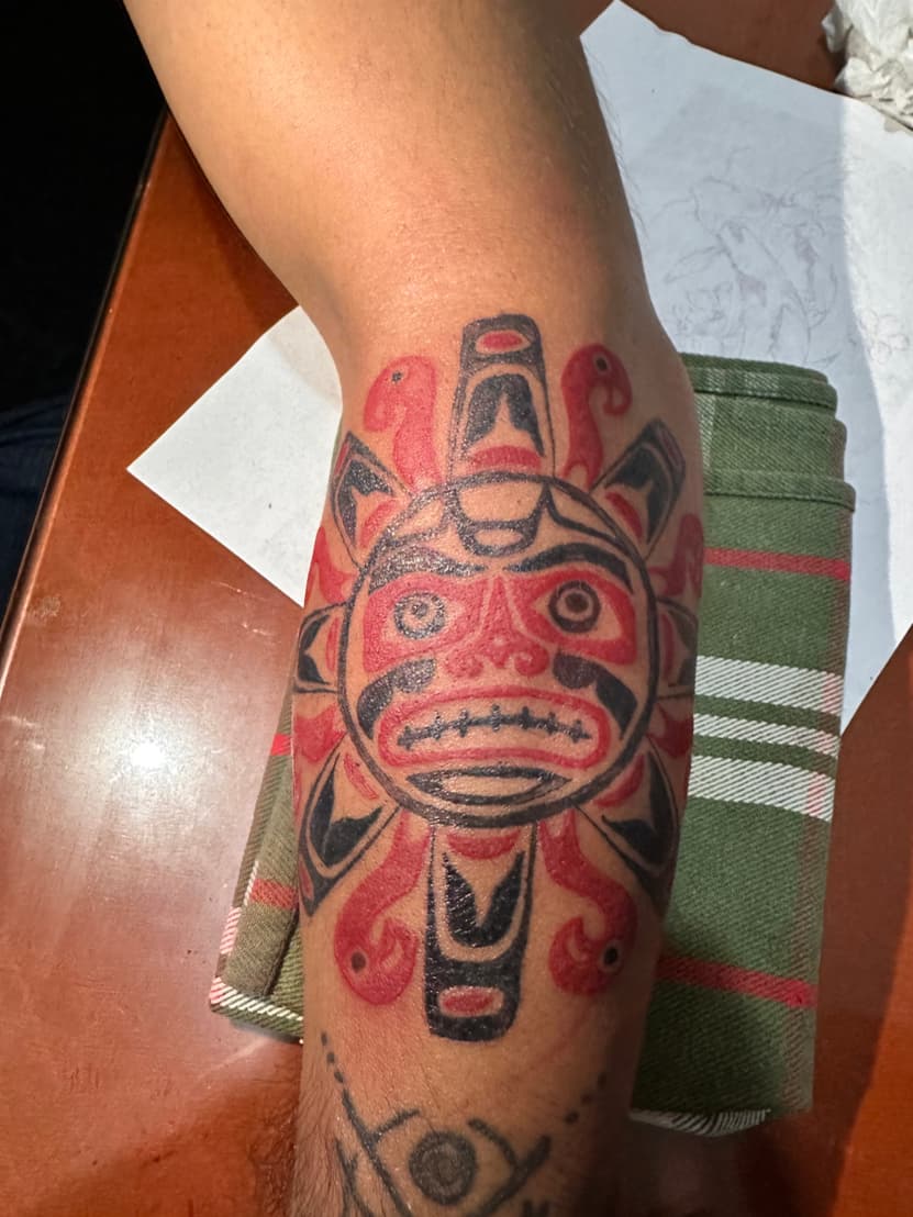 Tattoo work by Roman Moreno carreon