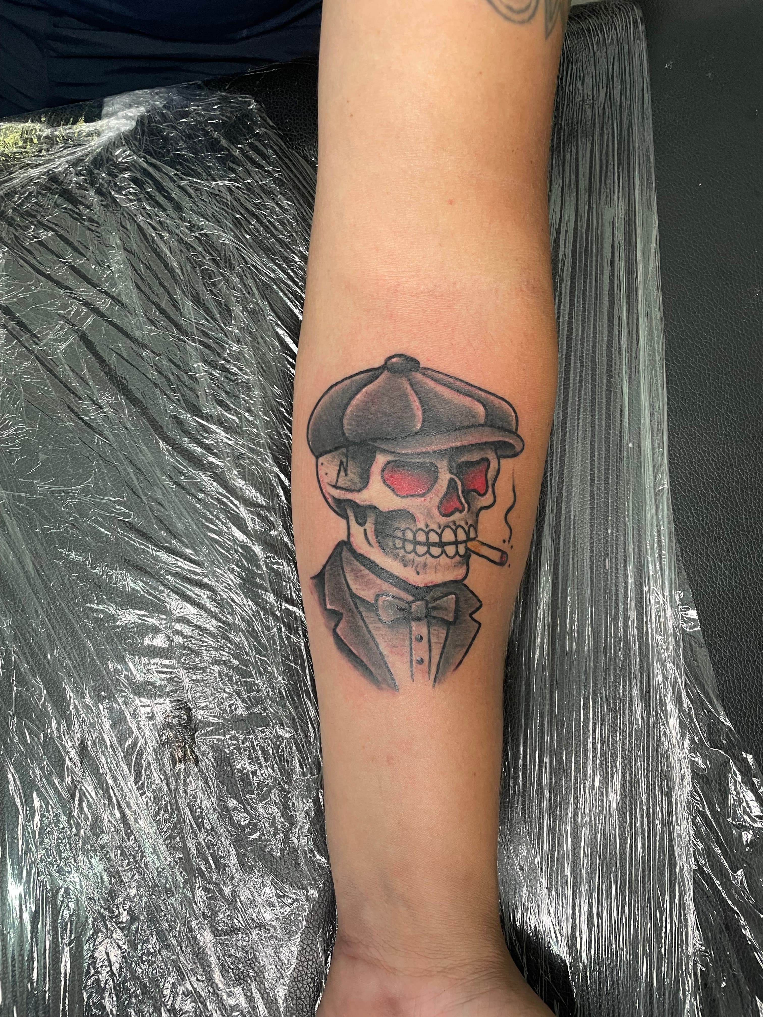 Tattoo work by