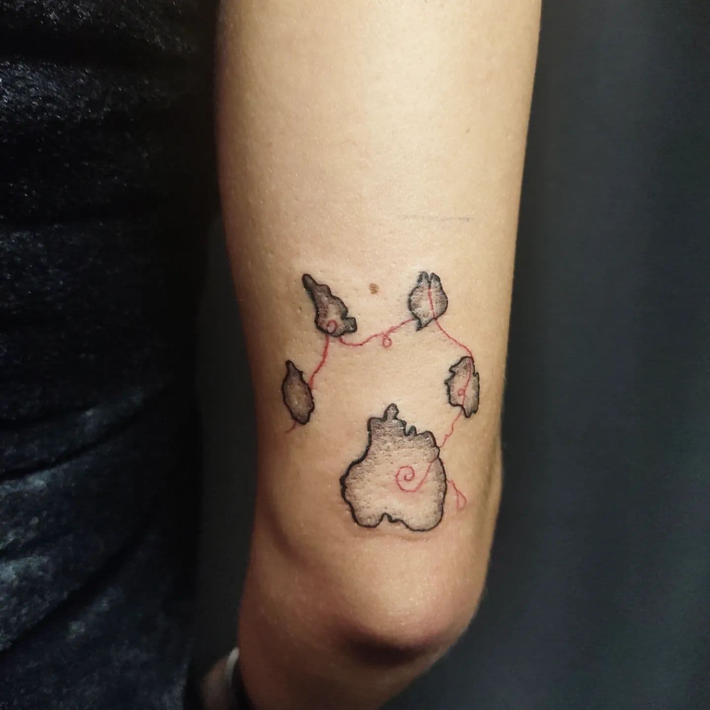 Tattoo work by Lucia Guzmán