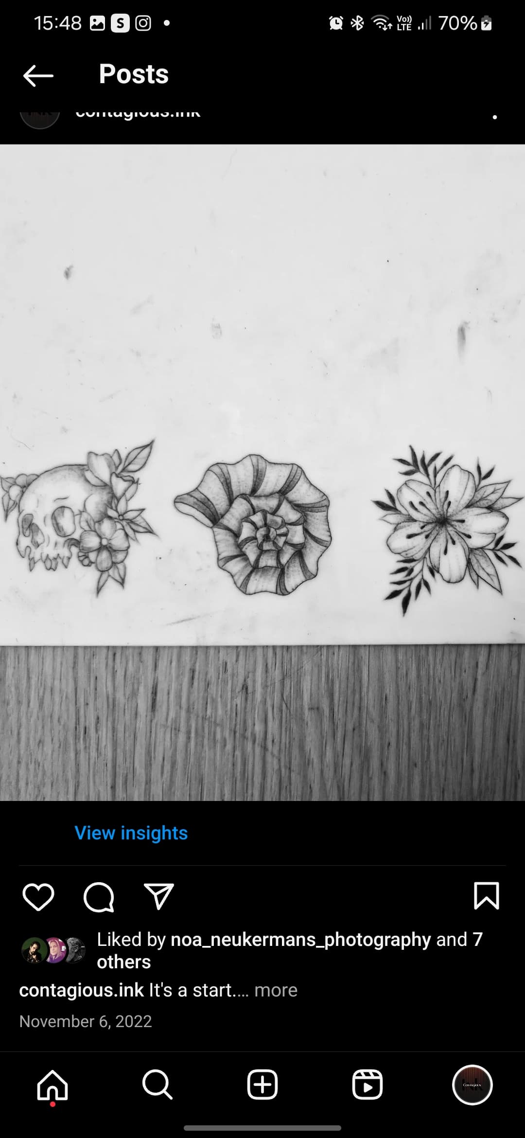 Tattoo work by Michelle Bergsma