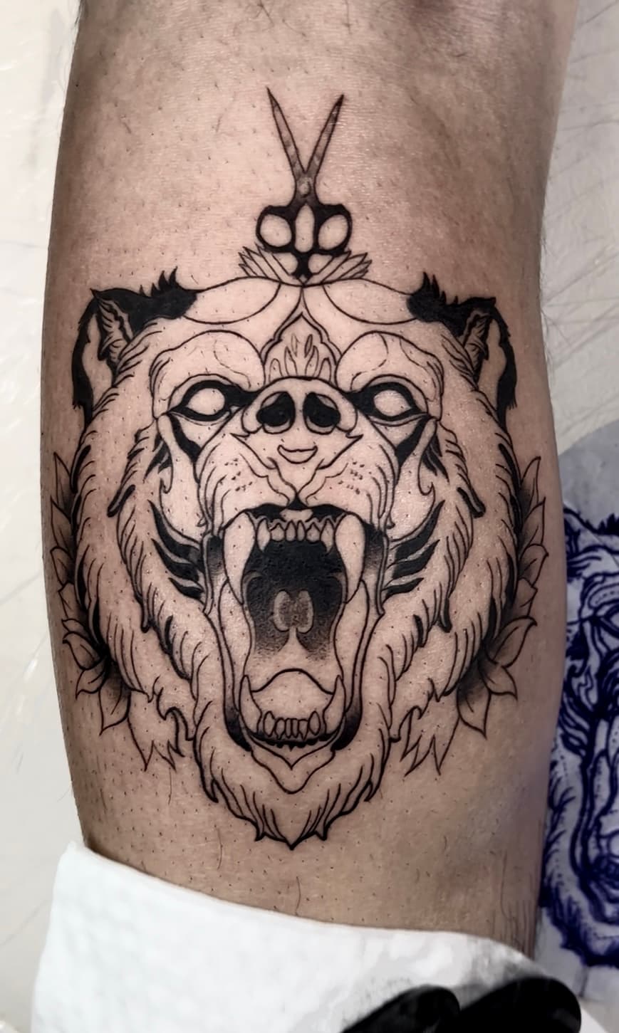 Tattoo work by Carlos Bruzon