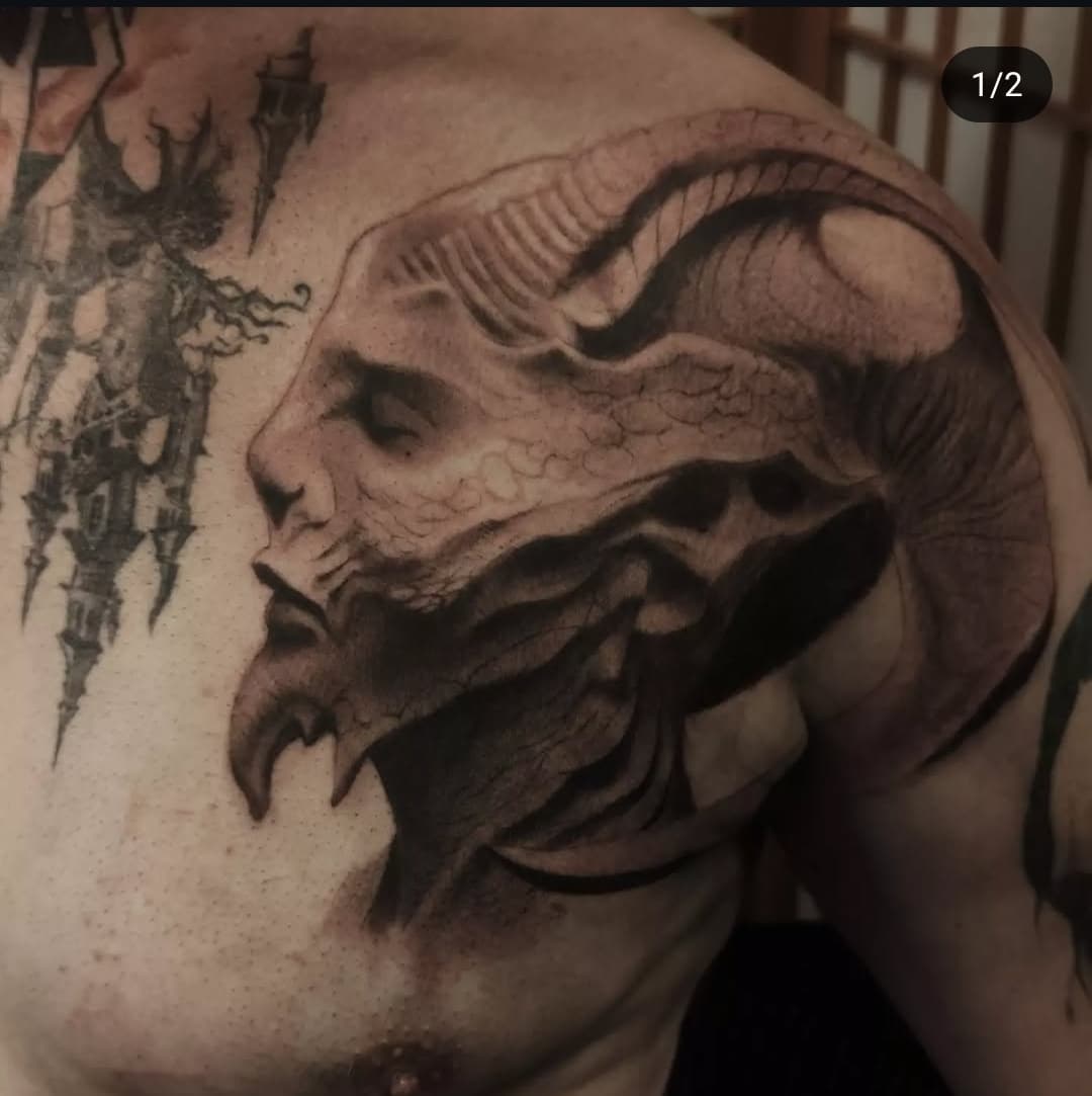 Tattoo work by David Lejsek