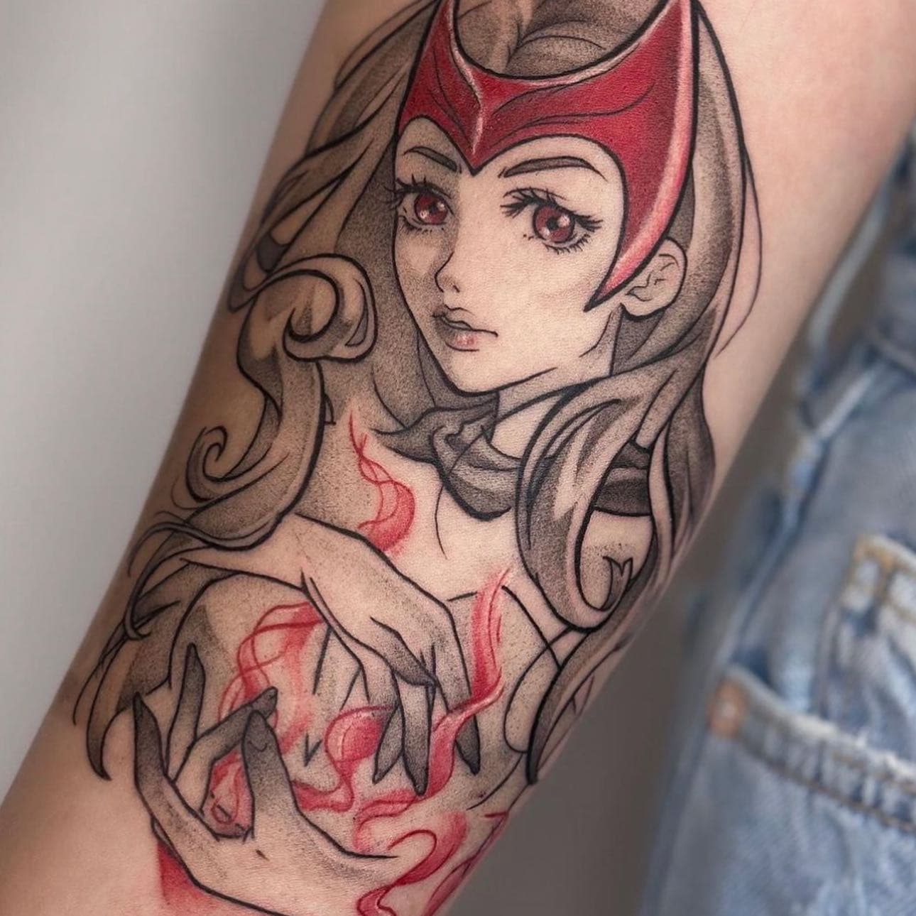 Tattoo work by Katya Leshu