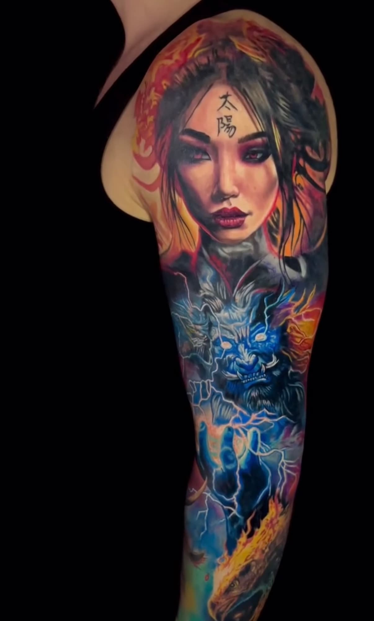 Tattoo work by Miro Kovacev