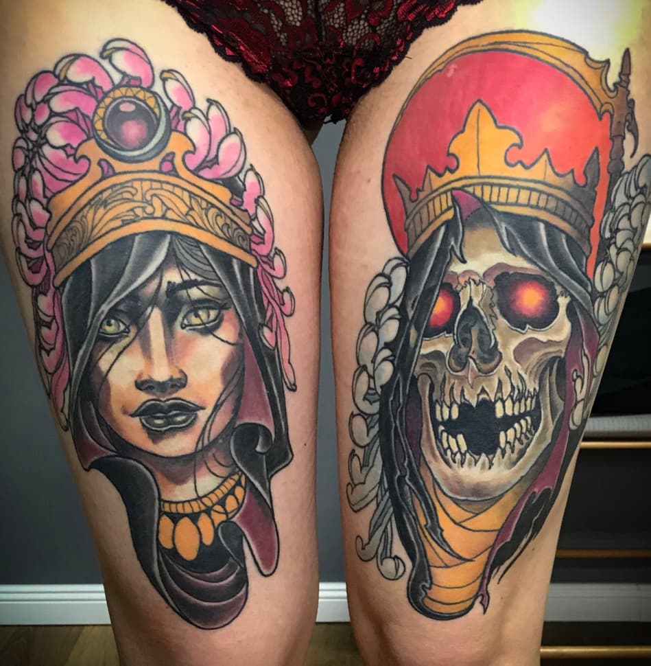 Tattoo work by Ian Forlife