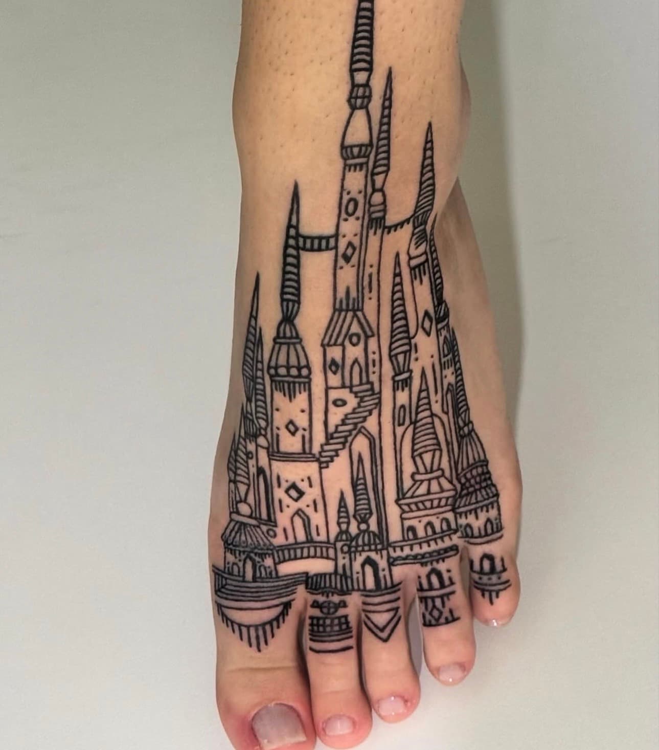 Tattoo work by Luara Roque