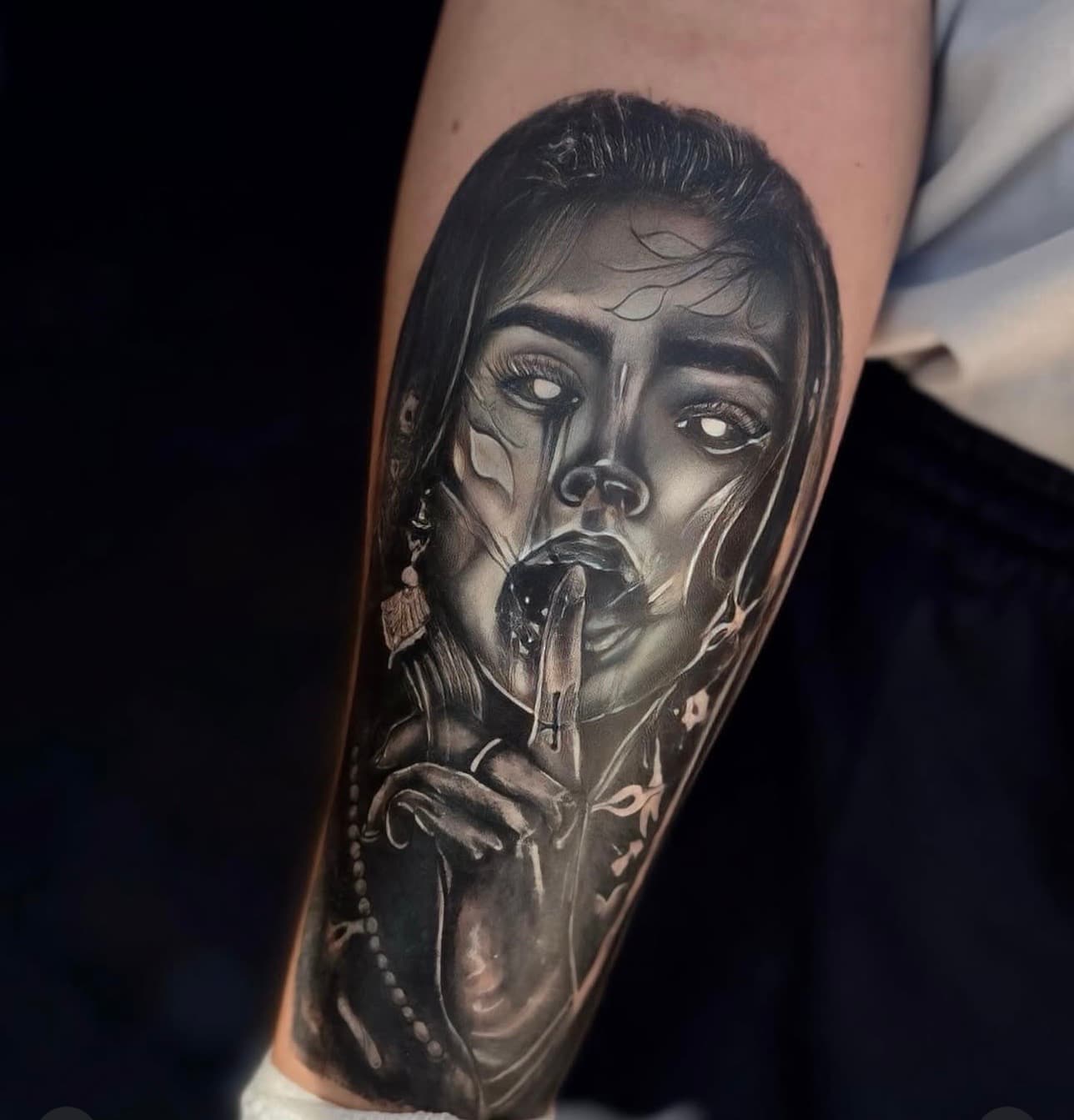 Tattoo work by Enilda Kryemadhi