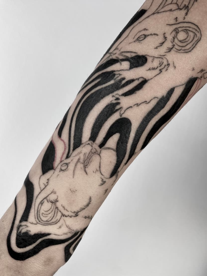 Tattoo work by Amanda Dominguez