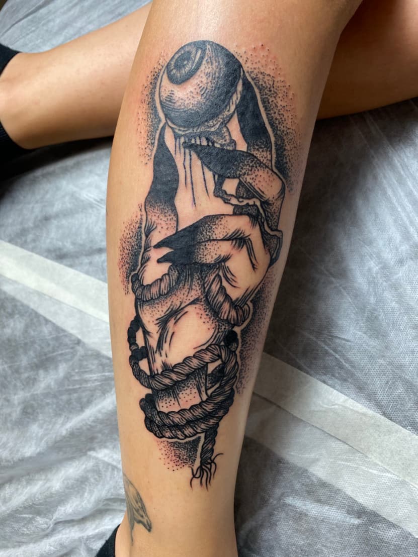 Tattoo work by anastasija konopecka