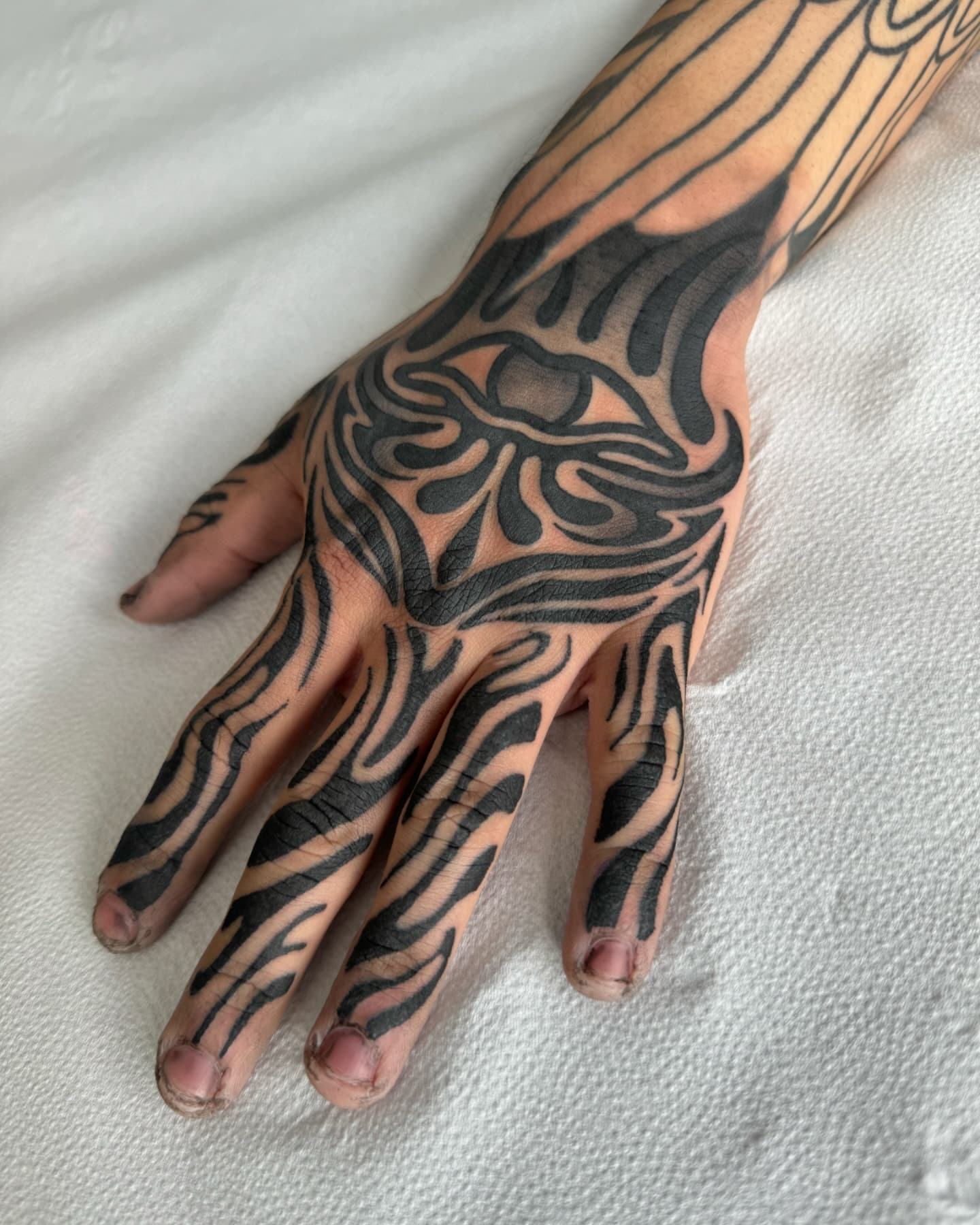 Tattoo work by Gabriel García Zamorano