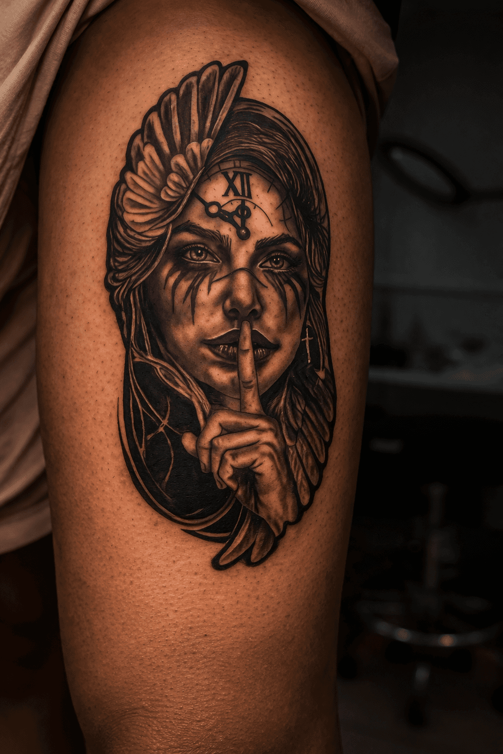 Tattoo work by Thushani Hiroshika