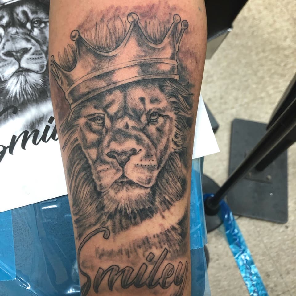 Tattoo work by Luciano Dabney