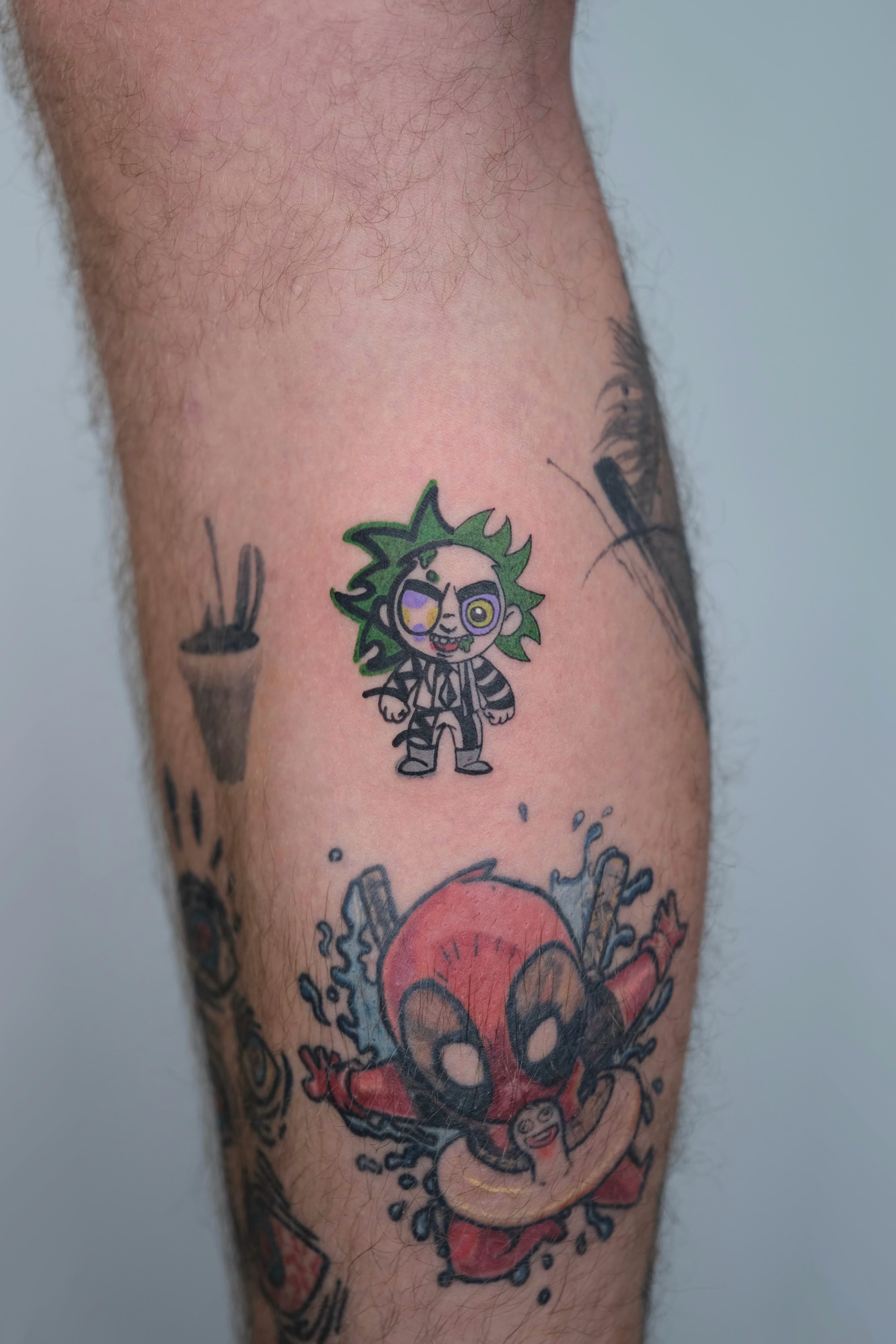 Tattoo work by Muammer Güzelsoy